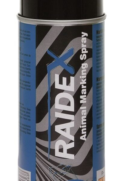 Merke spray RAIDEX 400ml BLÅ