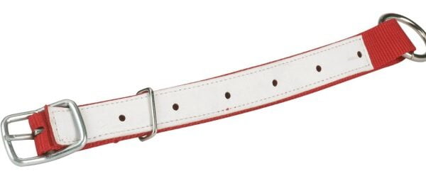 Halsband. for sau. nylon. 60 cm lang. Rød