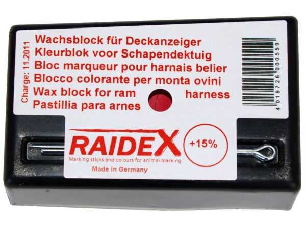 Raidex Merkekritt til sprangsele rød