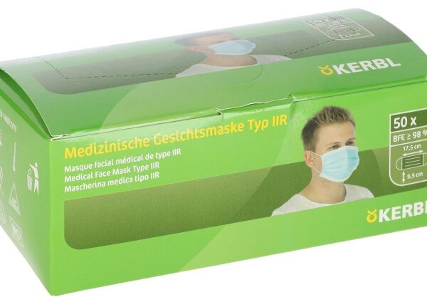 Munnbind 3-lags ikke steril. 50pk Kerbl