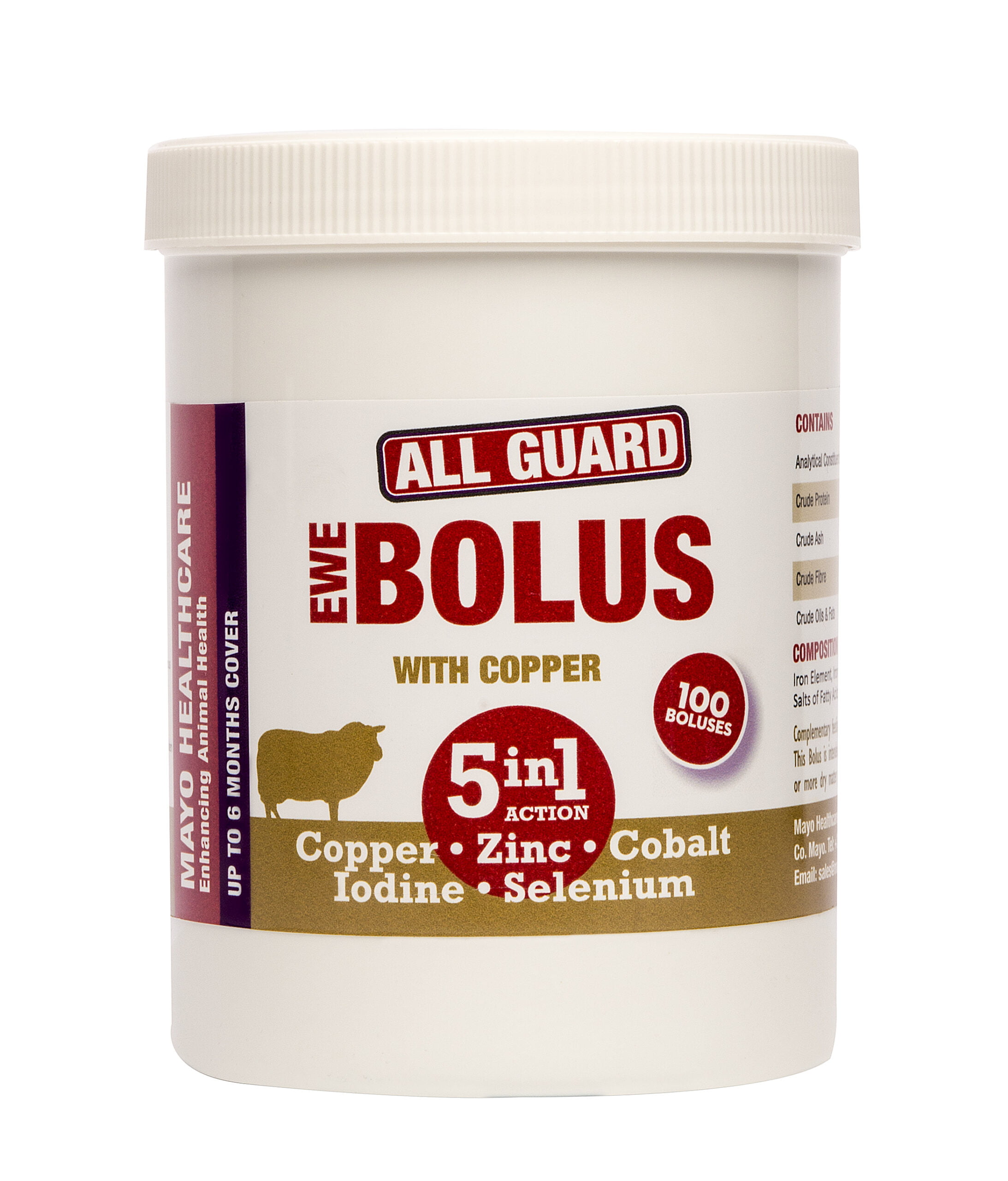 Mayo HealthCare AllGuard 5i1 100stk m/kobber