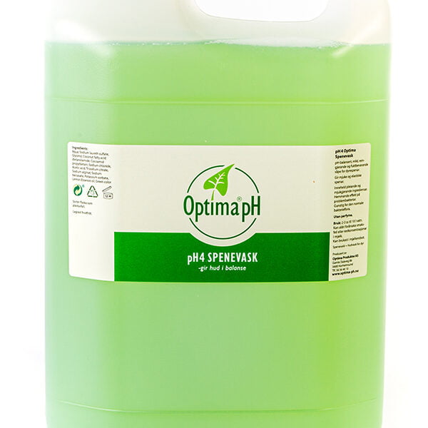Optima pH spenevask dyr 5 liter