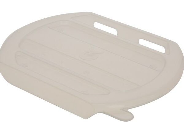 Lokk til kalvebar bøtte - Hvit