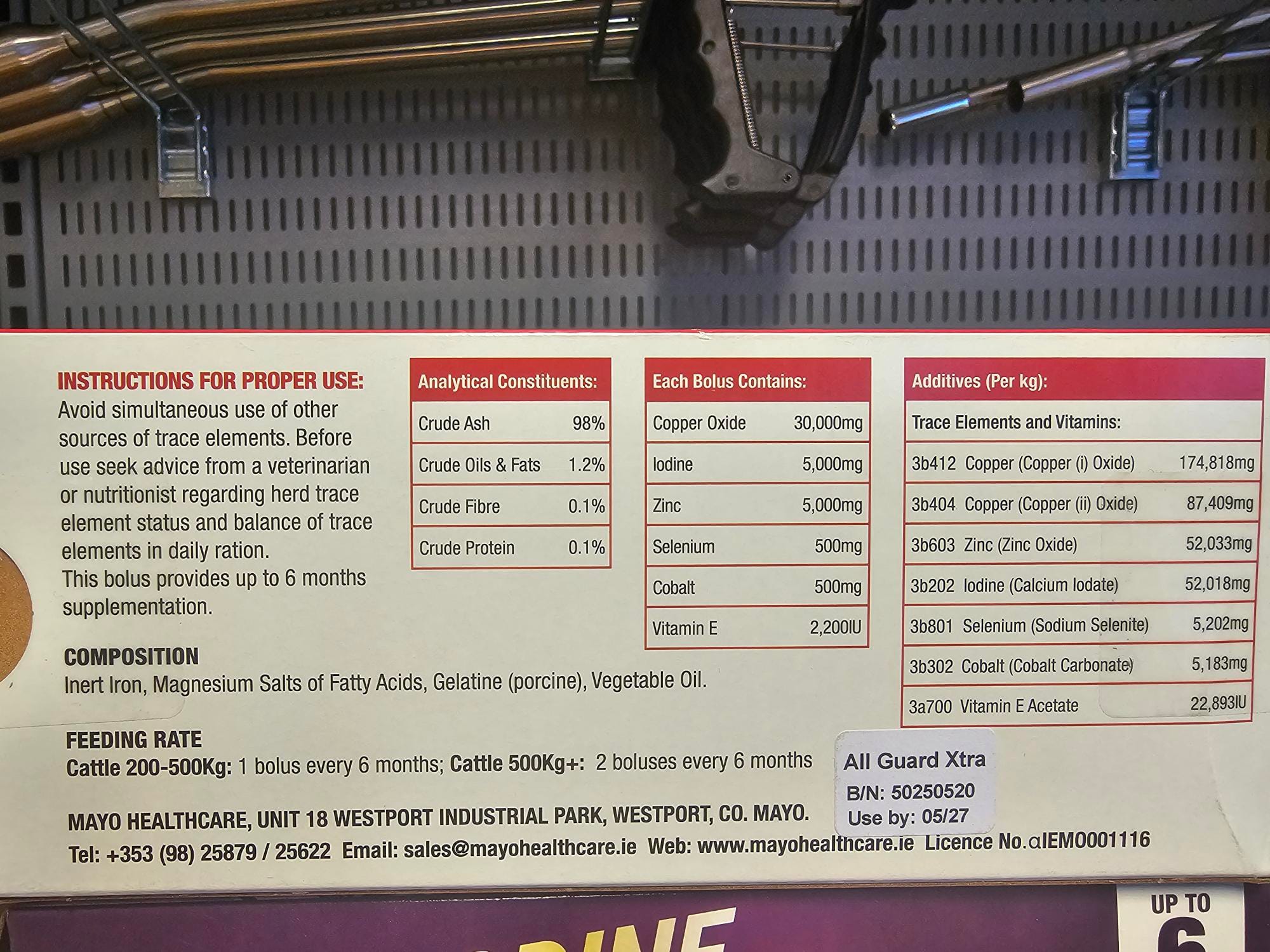 Mayo HealthCare AllGuard Storfebolus 10stk - Bilde 4