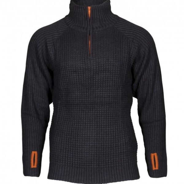 LOXY VILLMARKSGENSER KOKSGRÅ. 60% MERINOULL