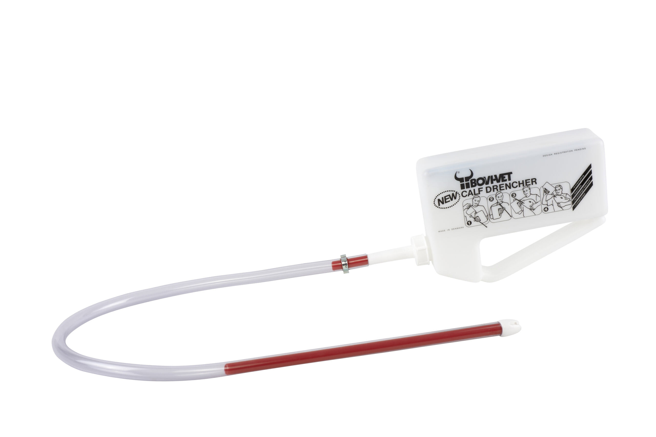 BOVIVET Calf Drencher. 2liter. med fleksibel sonde