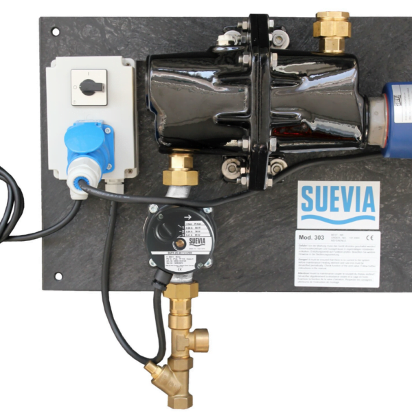 Suevia Mod 303 varme - og sirkulasjonsanlegg 230V