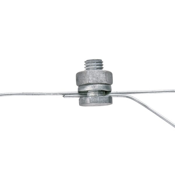 AKO Wire connecting clamp. galvanized. 4 pcs/blister