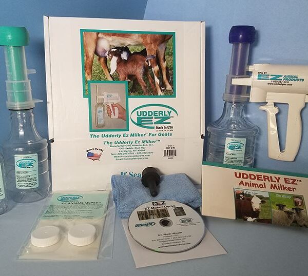 Udderly MELKEPUMPE GEIT INKL. 2 FL.