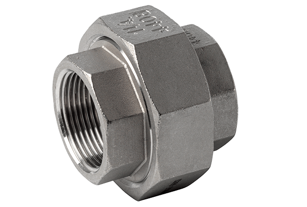 Gjengedeler rustfri Union I/I. konisk.  1"