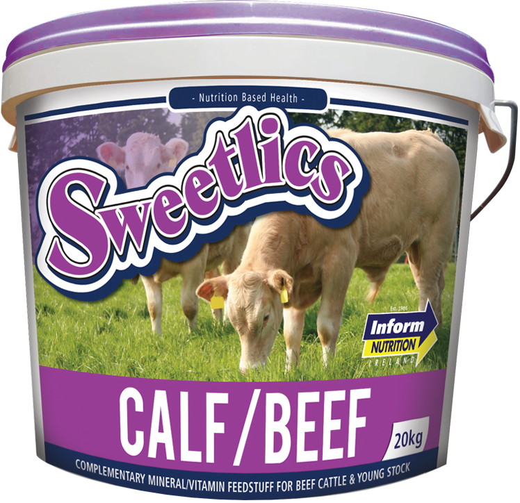 Sweetlics 20 KG LILLA STORFE/KALV/KJØTTDYR