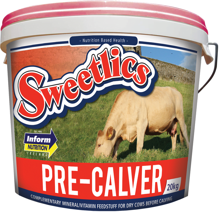 Sweetlics Pre-calver 20kg RØD bøtte