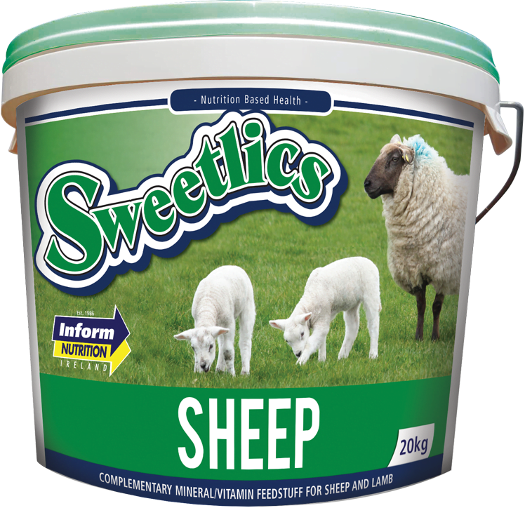 Sweetlics sau 20kg GRØNN bøtte