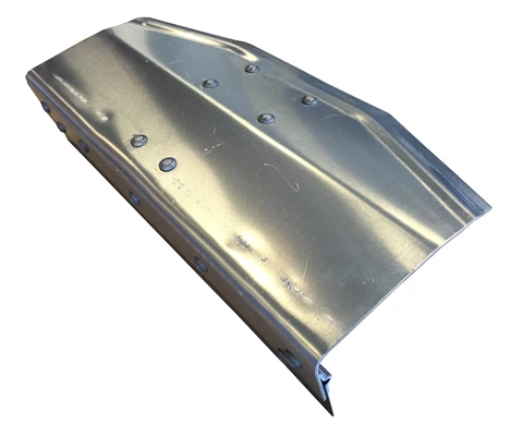 Gjødselskrape 33 cm m/vinkel Tegle