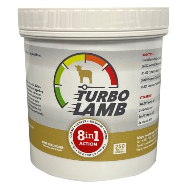 Mayo HealthCare Turbo Lam 8i1 m/kopper 250stk