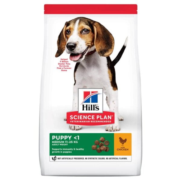 Hills SP Puppy Medium Chicken 12kg