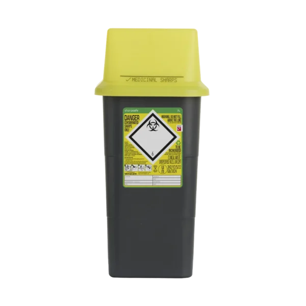 Kanylebøtte Sharpsafe 7 liter