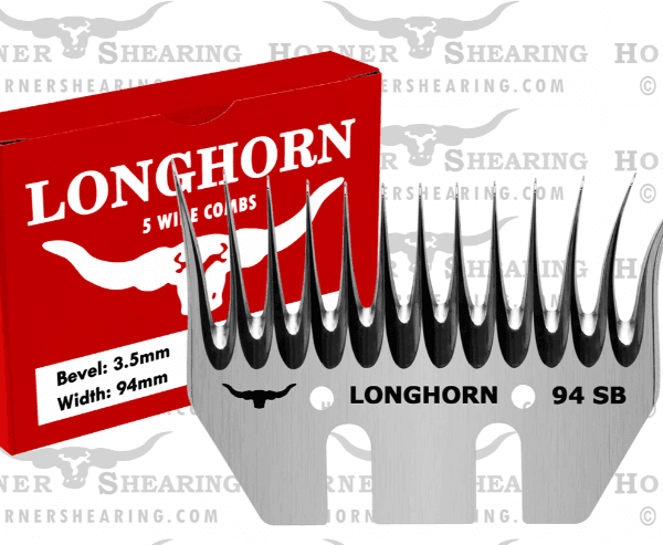 Longhorn kam, venstre SB 3,5, 94mm - pr stk