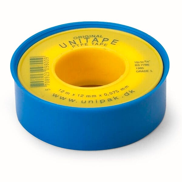 Gjengetape Unitape 12m X 12 mm
