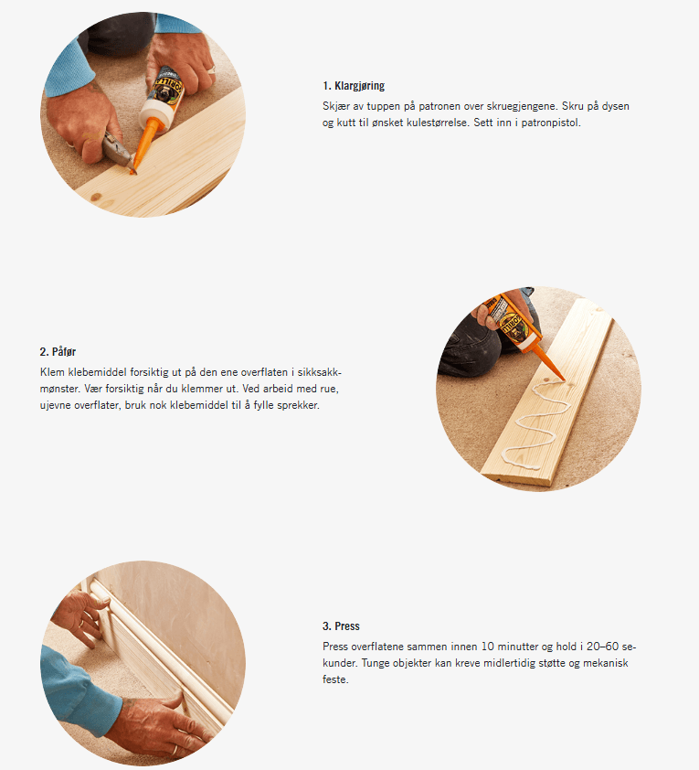 Gorilla Kraftig Monteringslim 290ml - Bilde 5