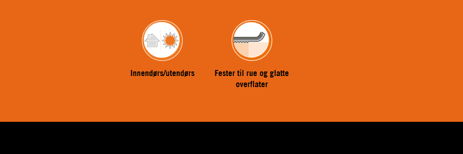 Gorilla Monterings Tape klar 1,5mtr (dobbelsidig) - Bilde 3