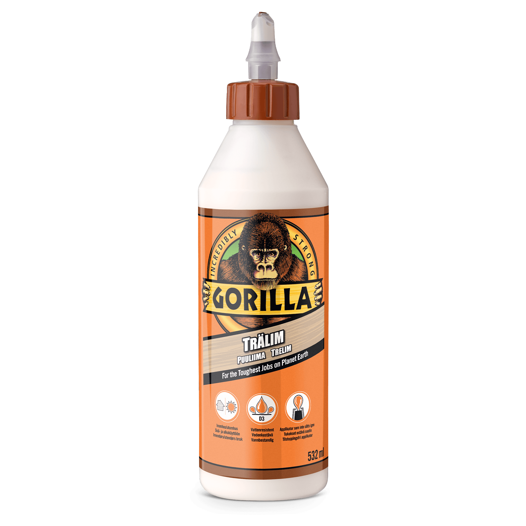 Gorilla Wood Glue 532ml