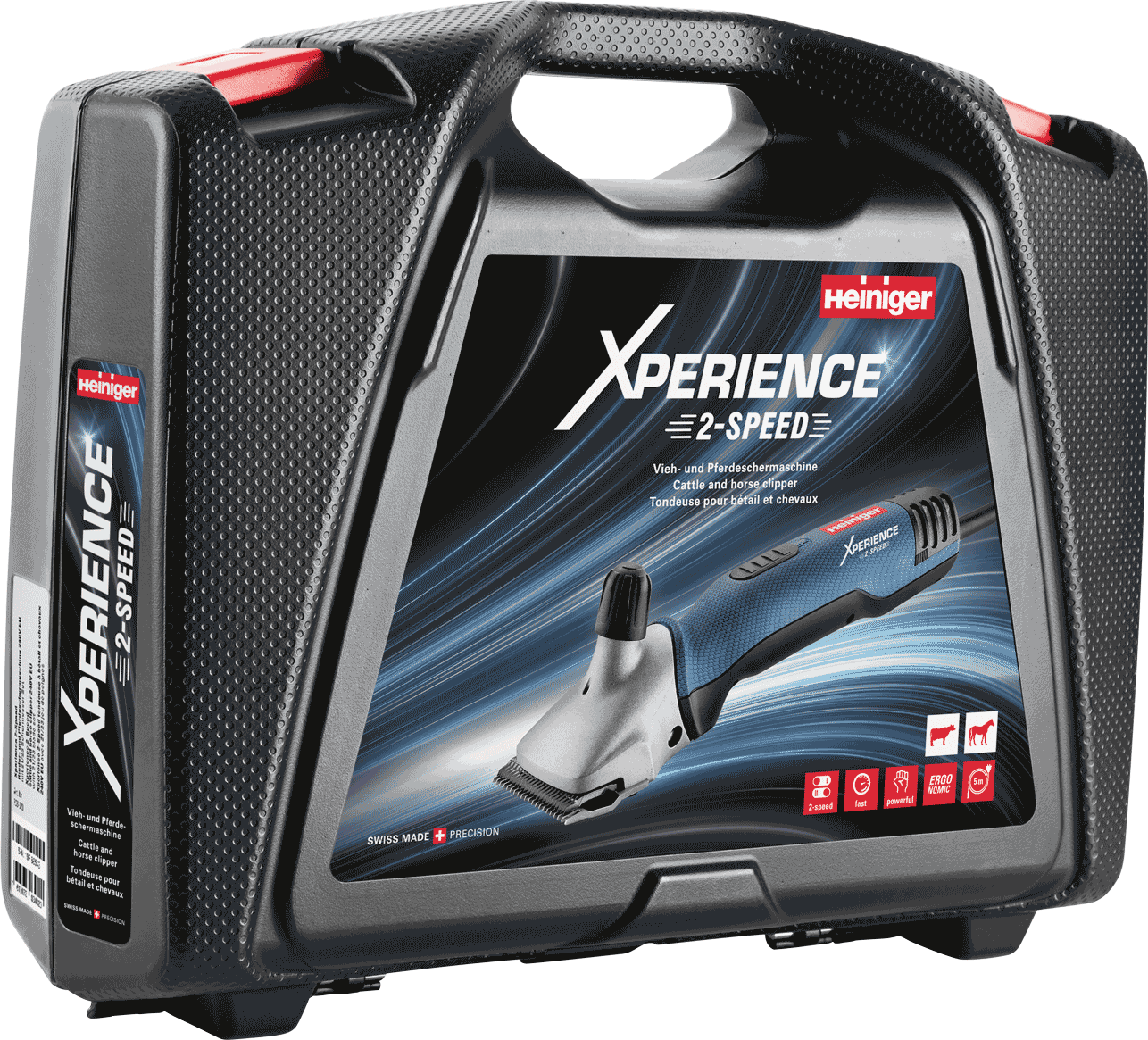 Xperience 2-Speed storfe- og hesteklipper, 230V - Bilde 3